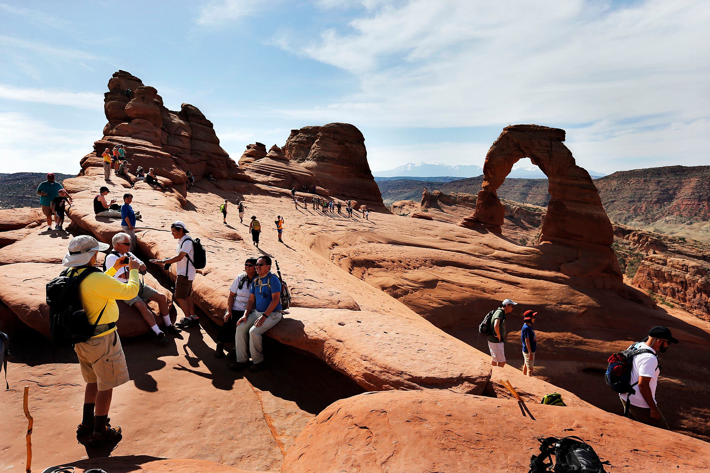Delicate Arch in Arches National Park, June 3, 2016. President Donald Trump created the Make America Beautiful Again Commission to help some of the country's most iconic places.
