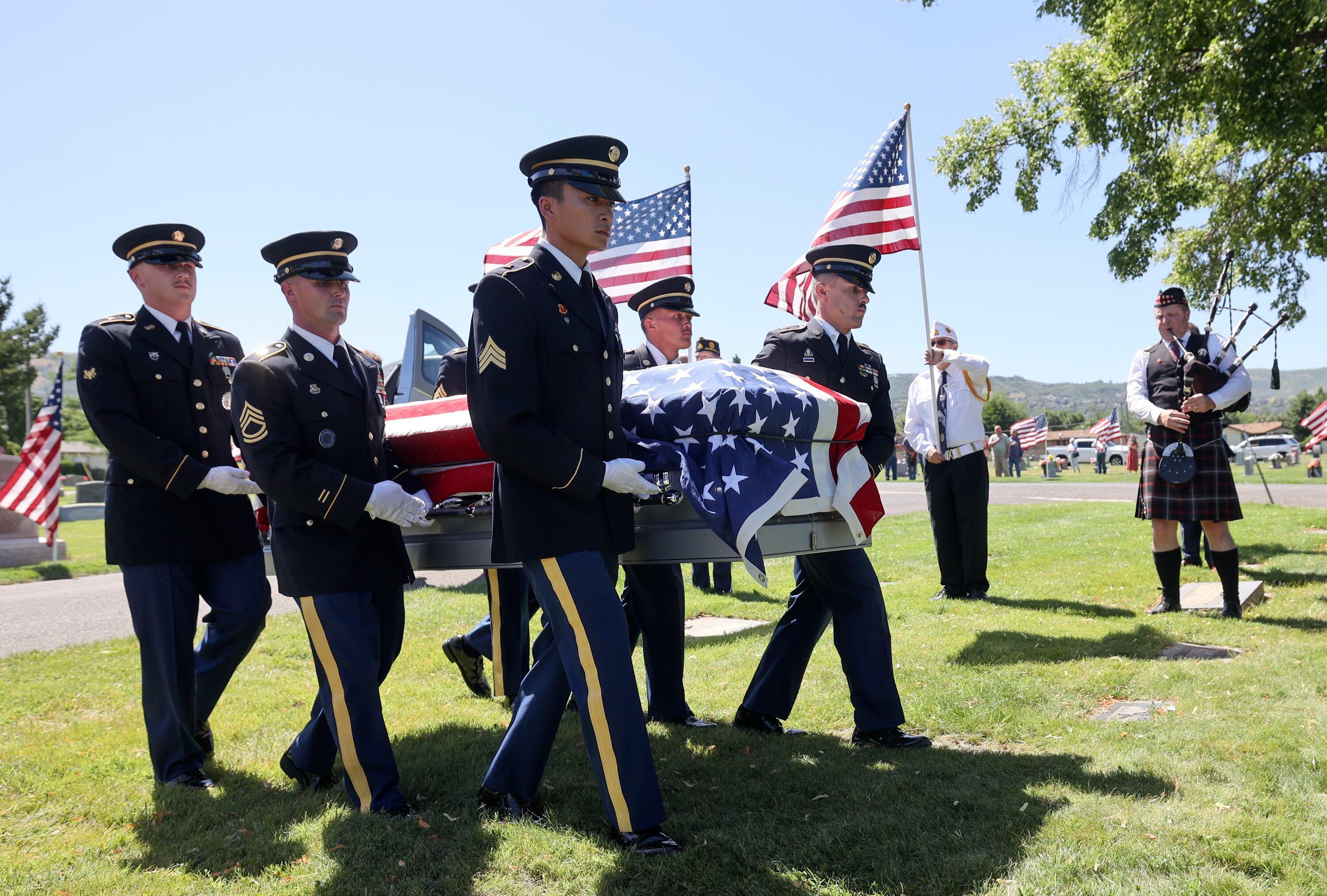 WWII hero returns to Utah more than 8 decades after being shot down over France