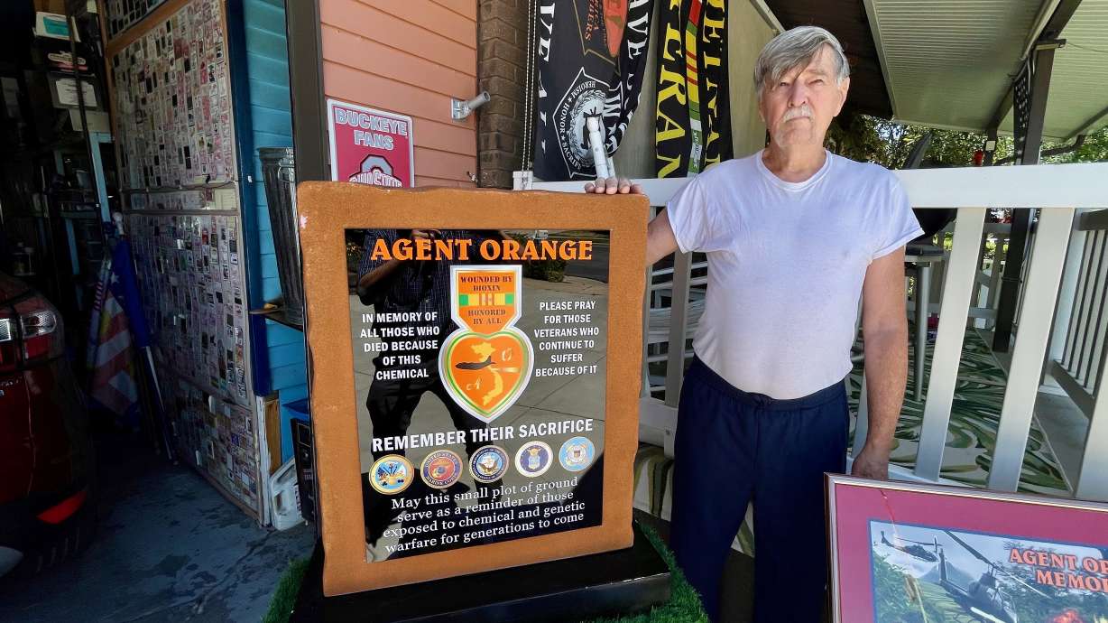'We breathed it in': Utah Vietnam War veteran seeks memorial to those exposed to Agent Orange