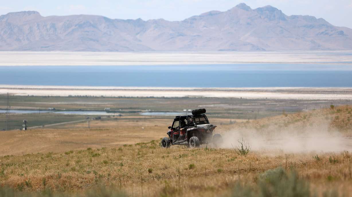 Dry conditions in Tooele County on Monday. The U.S. Drought Monitor reported Thursday that more than half of Utah is now in severe drought.