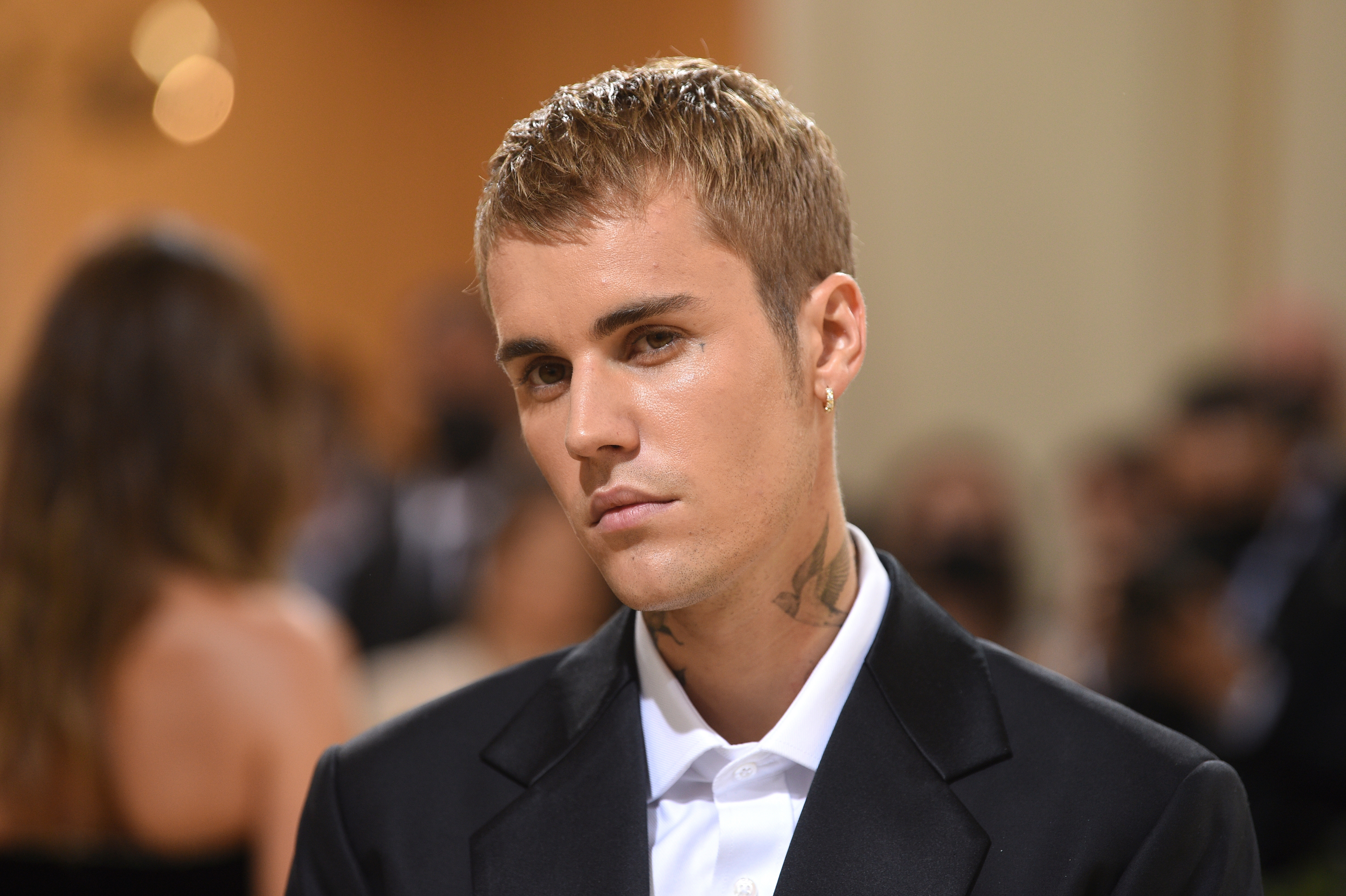 Justin Bieber attends The Metropolitan Museum of Art's Costume Institute benefit gala on Sept. 13, 2021, in New York. He released his long-awaited seventh album Friday.