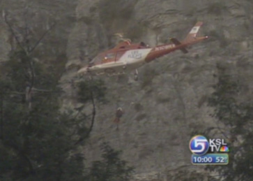 Man Falls Off Cliff While Trying to Rescue Girl