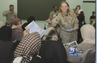 Returned Marine Shares Iraq Experience