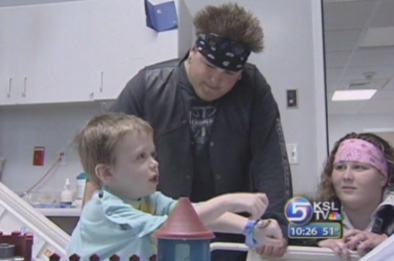 Motorcyclists Deliver Toys to Primary Children's Hospital