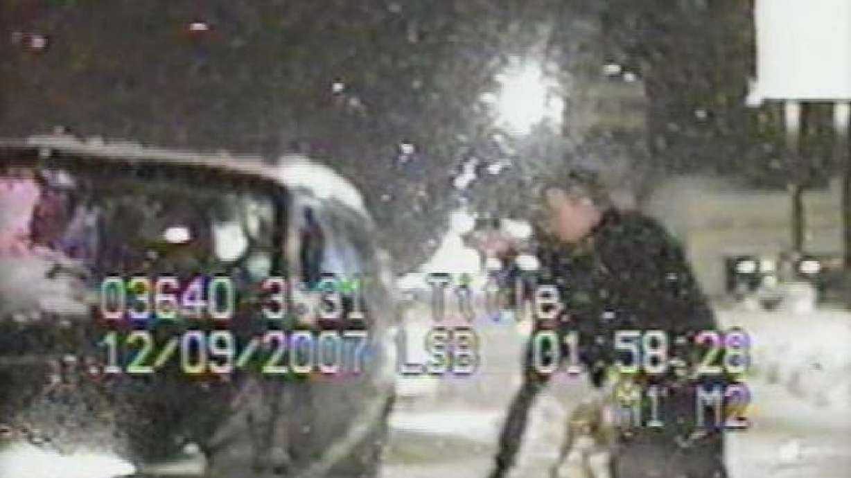 Dash-cam video released in Orem arrest