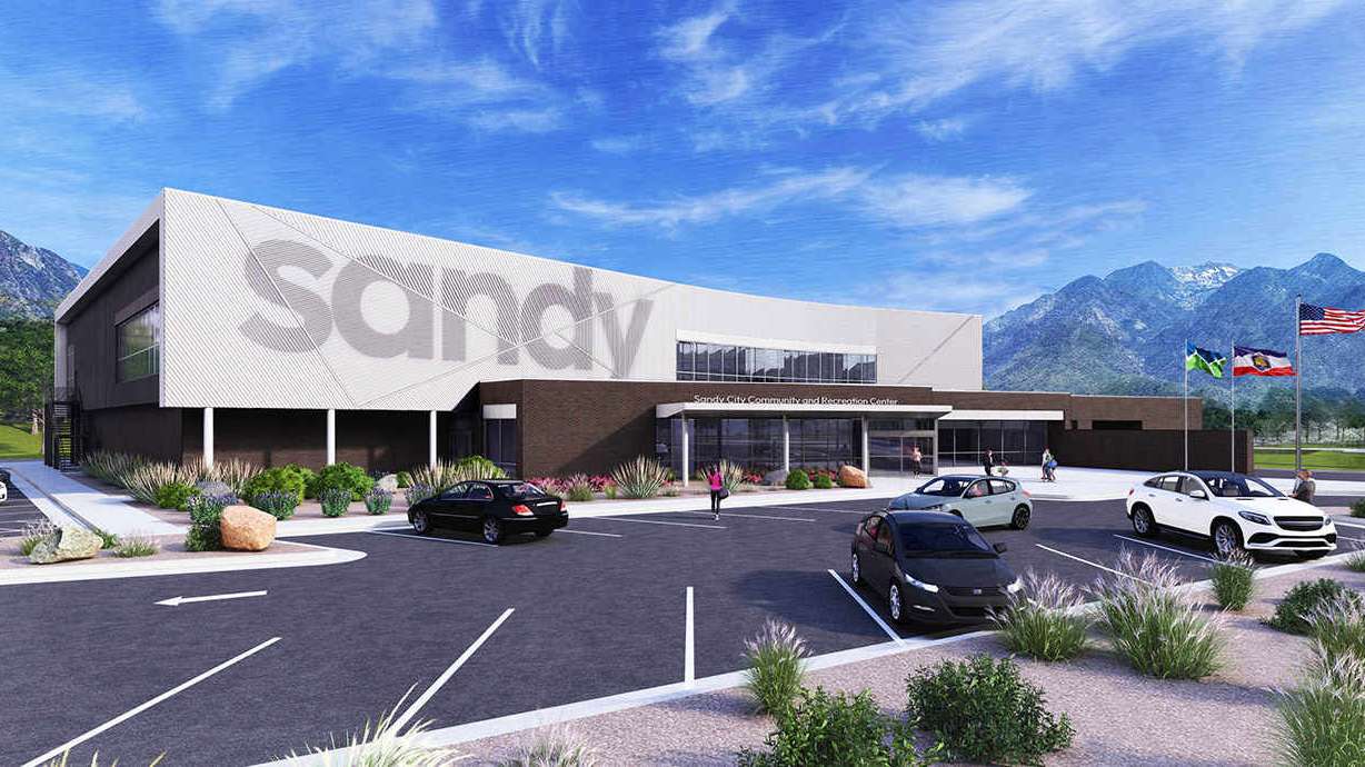 Renderings show the planned Sandy Community & Recreation Center to be built on the site of the Alta Canyon Sports Center in Sandy.
