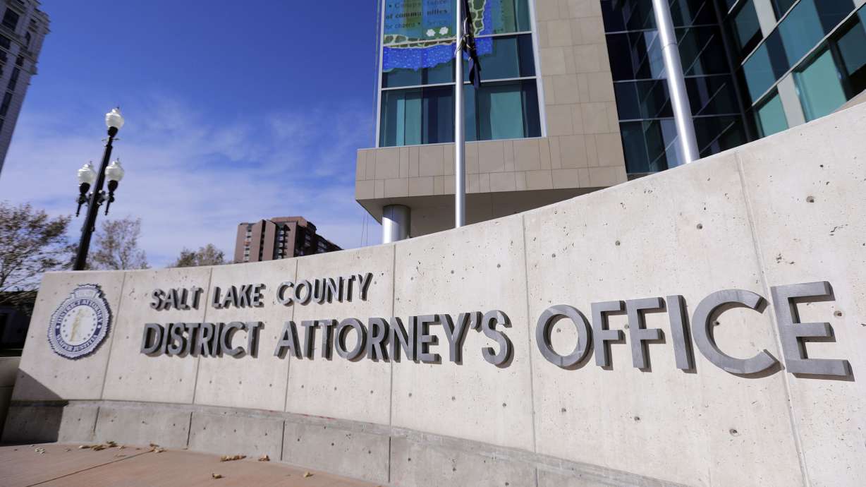 Salt Lake County District Attorney’s Office on Nov. 17, 2020. A new audit calls for more transparency.