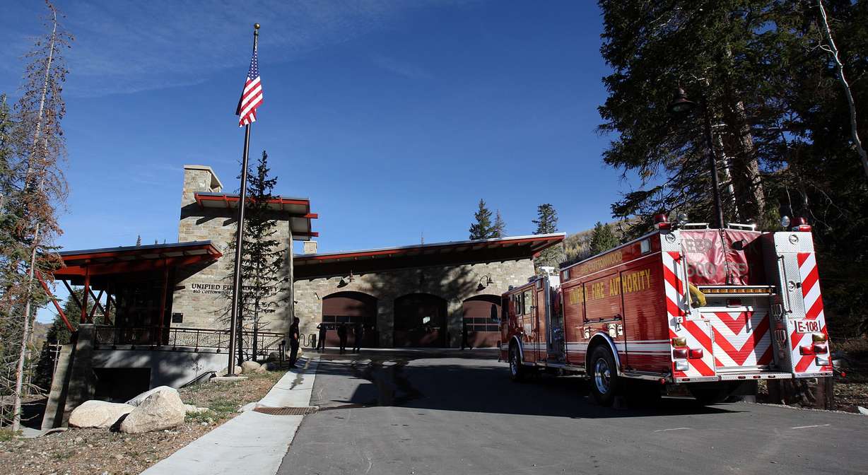 The Unified Fire Authority fire station in Big Cottonwood Canyon is pictured on Oct. 9, 2012.