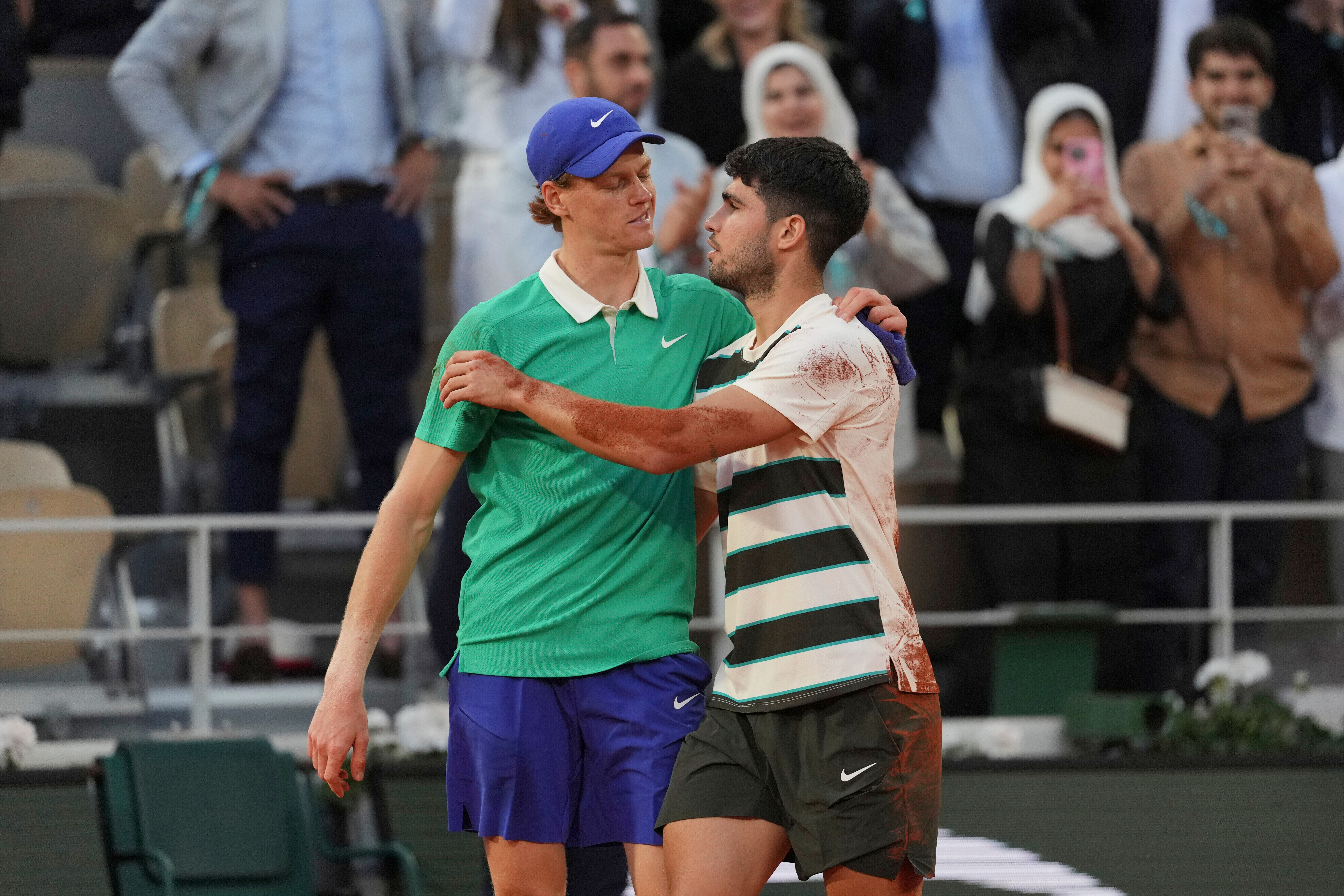 The Alcaraz-Sinner final at Wimbledon is the first French Open rematch since Federer-Nadal in 2008