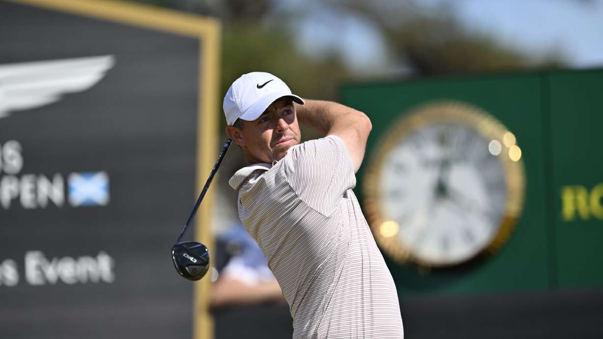 Northern Ireland's Rory McIlroy on day three of the Scottish Open 2025 at The Renaissance Club, North Berwick, Scotland, Saturday July 12, 2025.