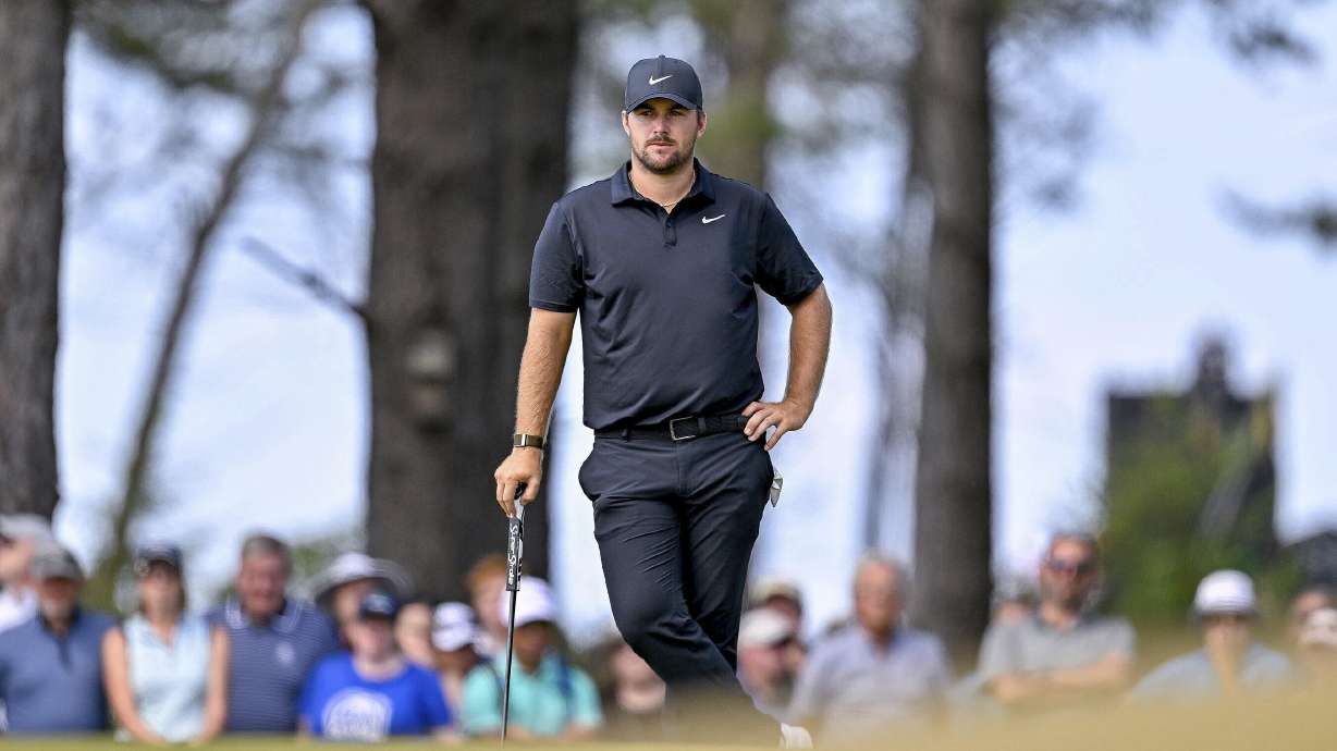 Chris Gotterup of the USA on day four of the Scottish Open 2025 at The Renaissance Club, North Berwick, Scotland, Sunday July 13, 2025.