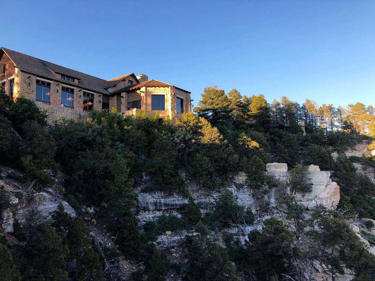 The Grand Canyon Lodge on the North Rim of Grand Canyon, Ariz., in June 2019.