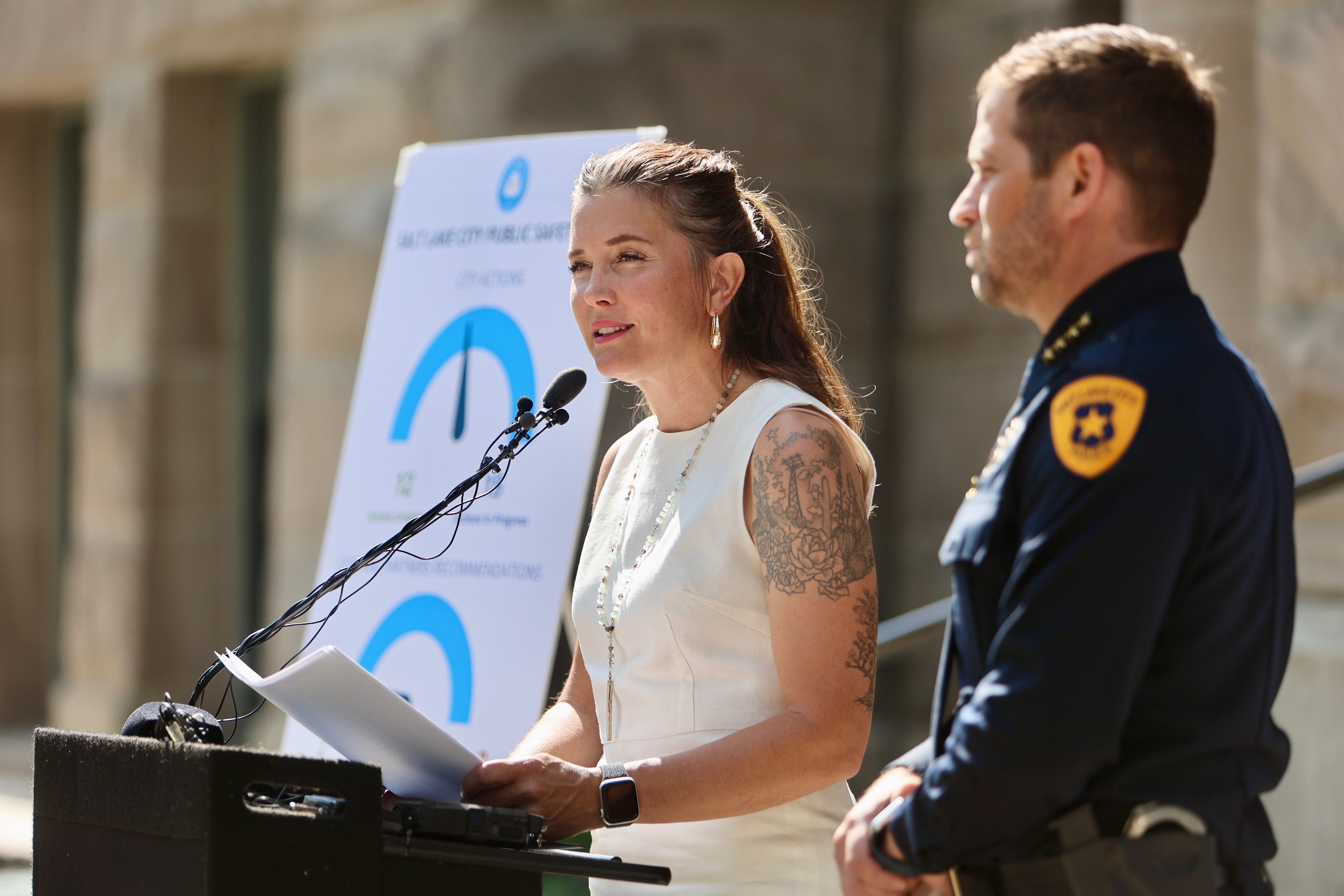 Salt Lake City reports 'progress' in improving public safety, but violent crime is up