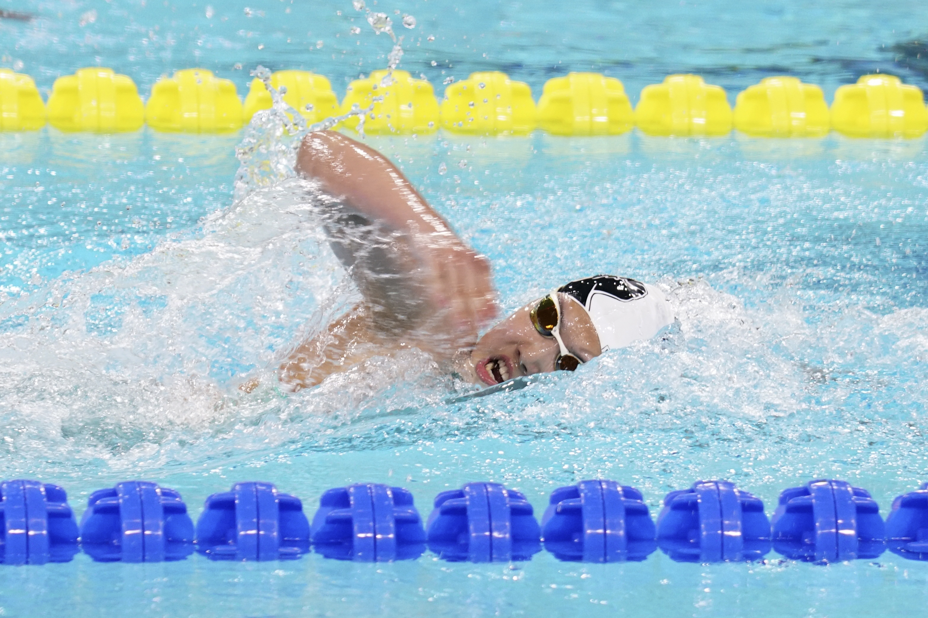Yu Zidi is only 12 but she stuns the swim world with some of the year's fastest times