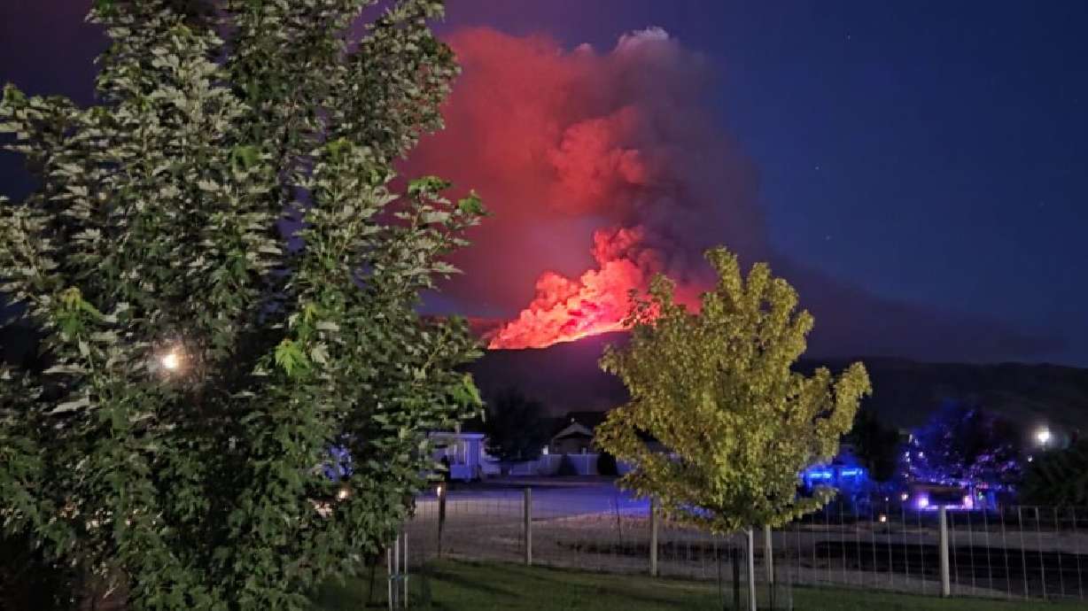 Humancaused Monroe Canyon Fire grows to over 8,600 acres