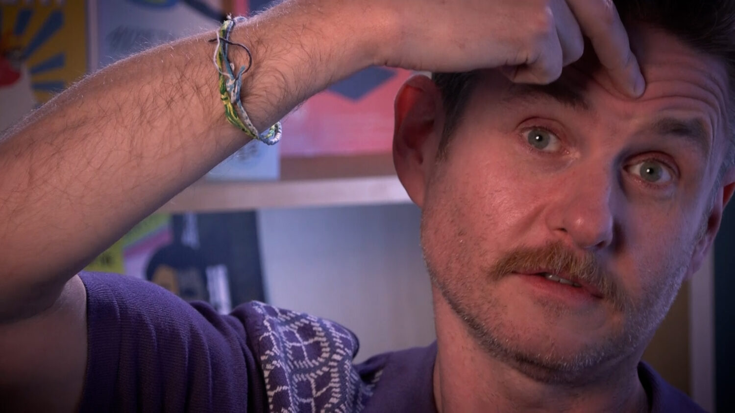 Brian Higgins is pictured. The aftermath of post-traumatic stress disorder almost destroyed him in his early days after moving to the U.S.