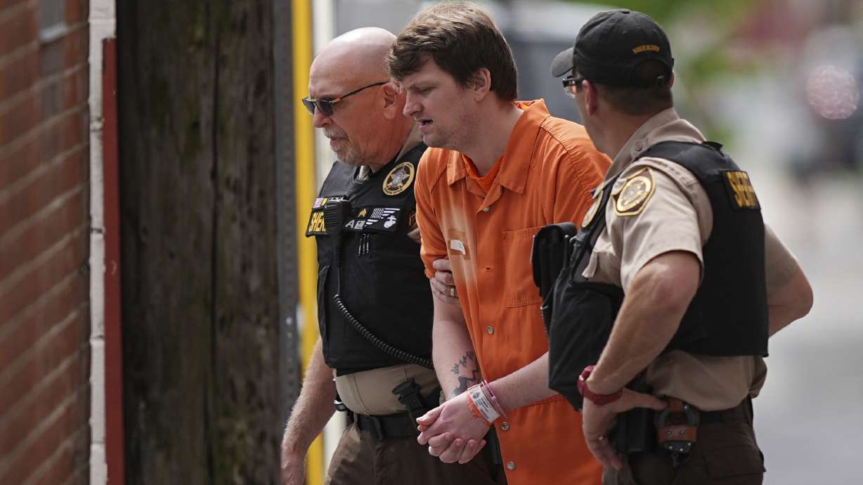 Sexual assault suspect Ian Cleary departs from the Adams County Court House in Gettysburg, Pa., May 29. On Thursday, he pleaded guilty to sexually assaulting a fellow student in 2013.