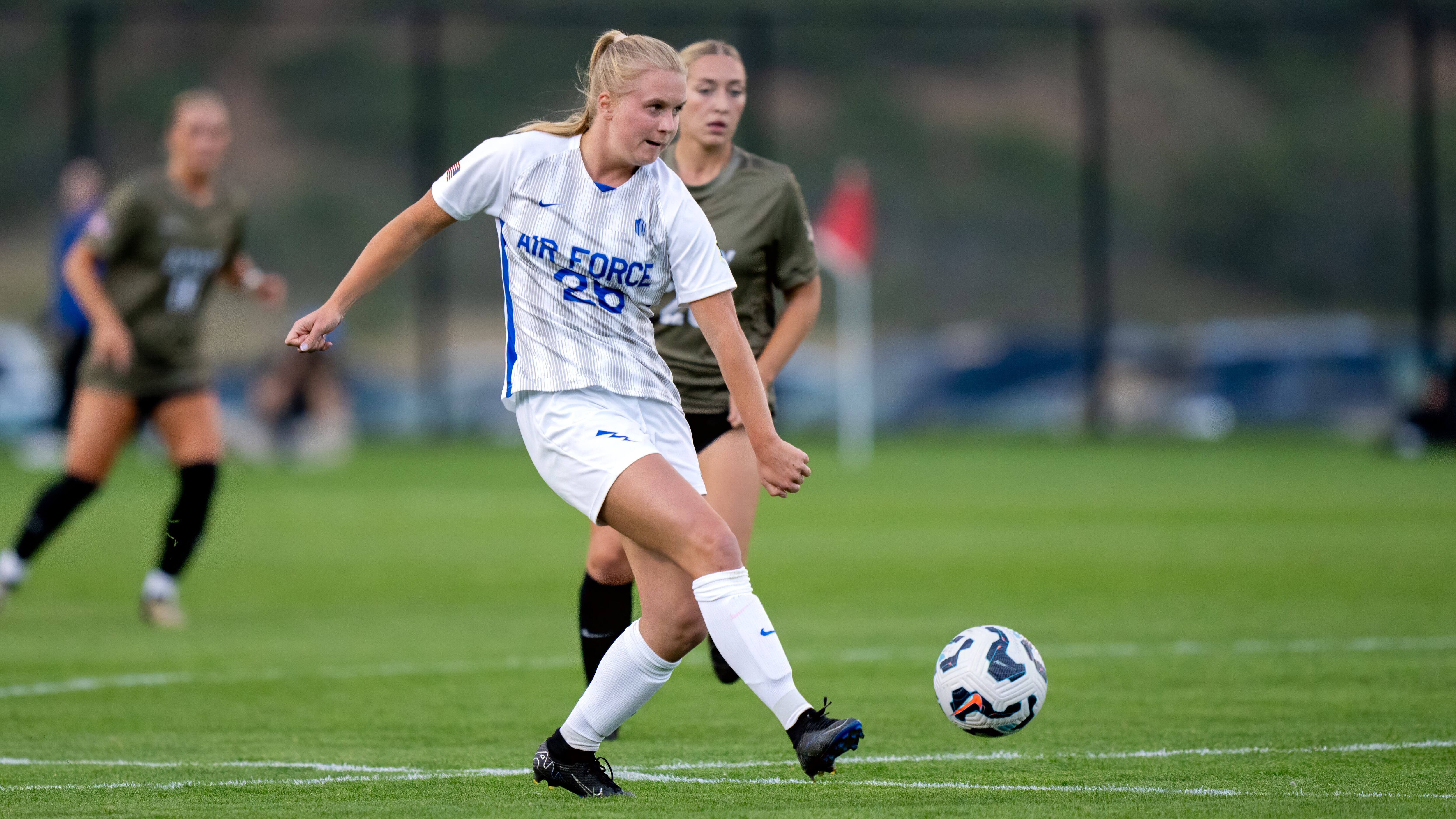 'Guardian of the (soccer) Goals': A Utah athlete is repping the US Space Force in NCAA play