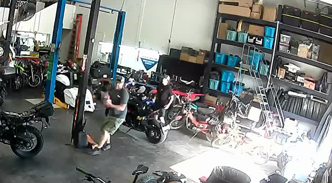 Heroic response: Woods Cross motorcycle employees save man from fiery explosion