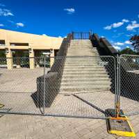 Work to restore Salt Lake City Main Library's unique 'Crescent Wall' now underway