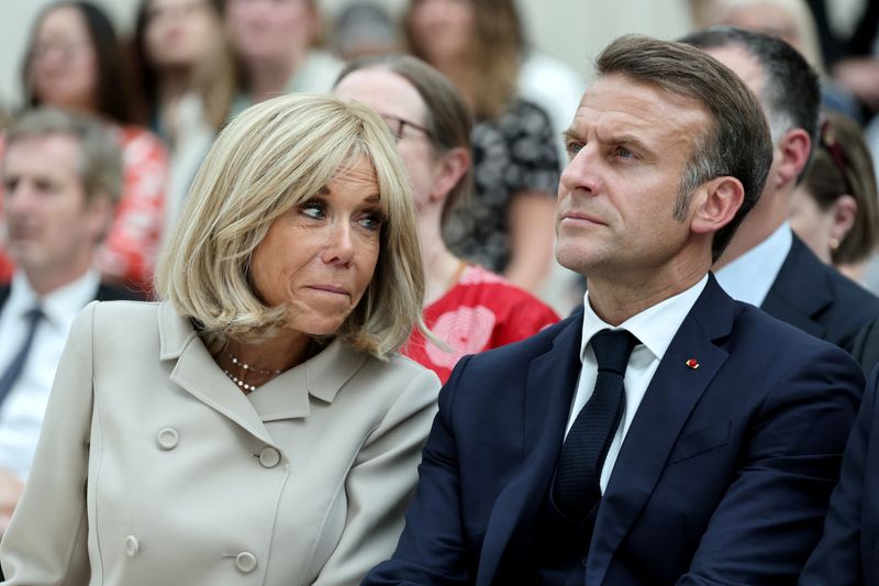 French President Macron sues podcaster over claim France's first lady was born male