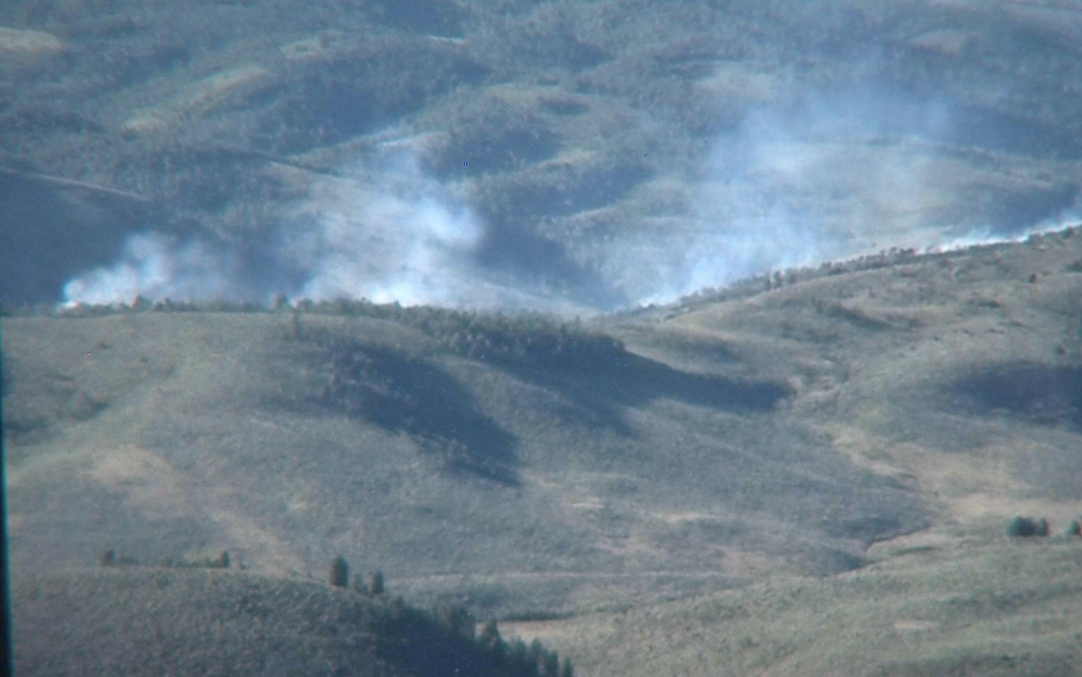 Logan Canyon reopens to traffic, but wildfire continues to burn