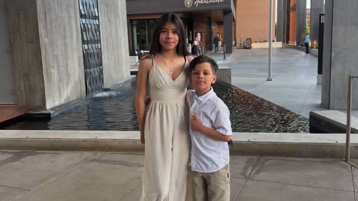 Jaimar Bravo and her two kids, Georgina and Giuliano, pictured here, died Friday, July 18, in a fire at their West Jordan home that was allegedly set by the children's father, Geordano Valecillos. He also died.