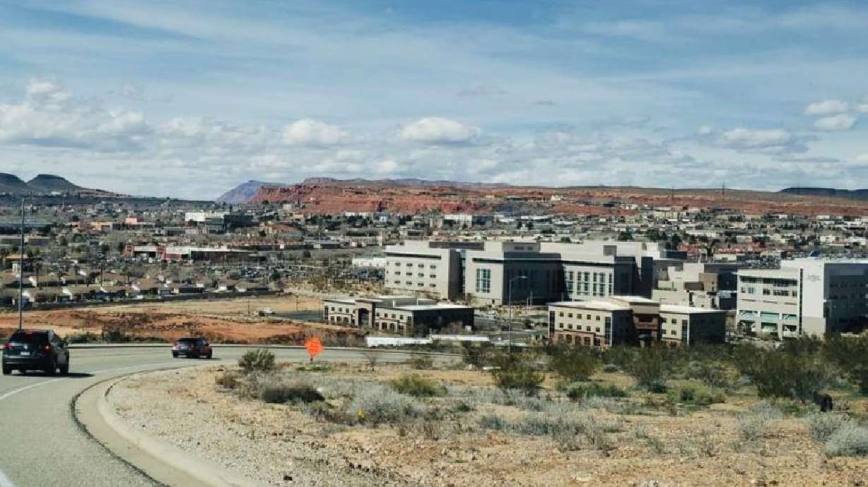 St. George is pictured. Washington County reached 90,000 jobs, a 4.8% increase from the same time last year. These gains come as Utah's statewide nonfarm employment grew by 2.3%, adding 39,700 jobs over the past 12 months.