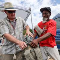 Veteran surge event connects unsheltered veterans to resources and homes