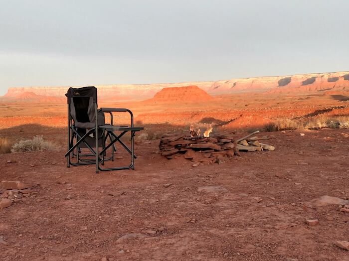 The Valley of the Gods was named No. 4 on the Best Places to Camp in the Mountain Region in 2025 by The Dyrt.