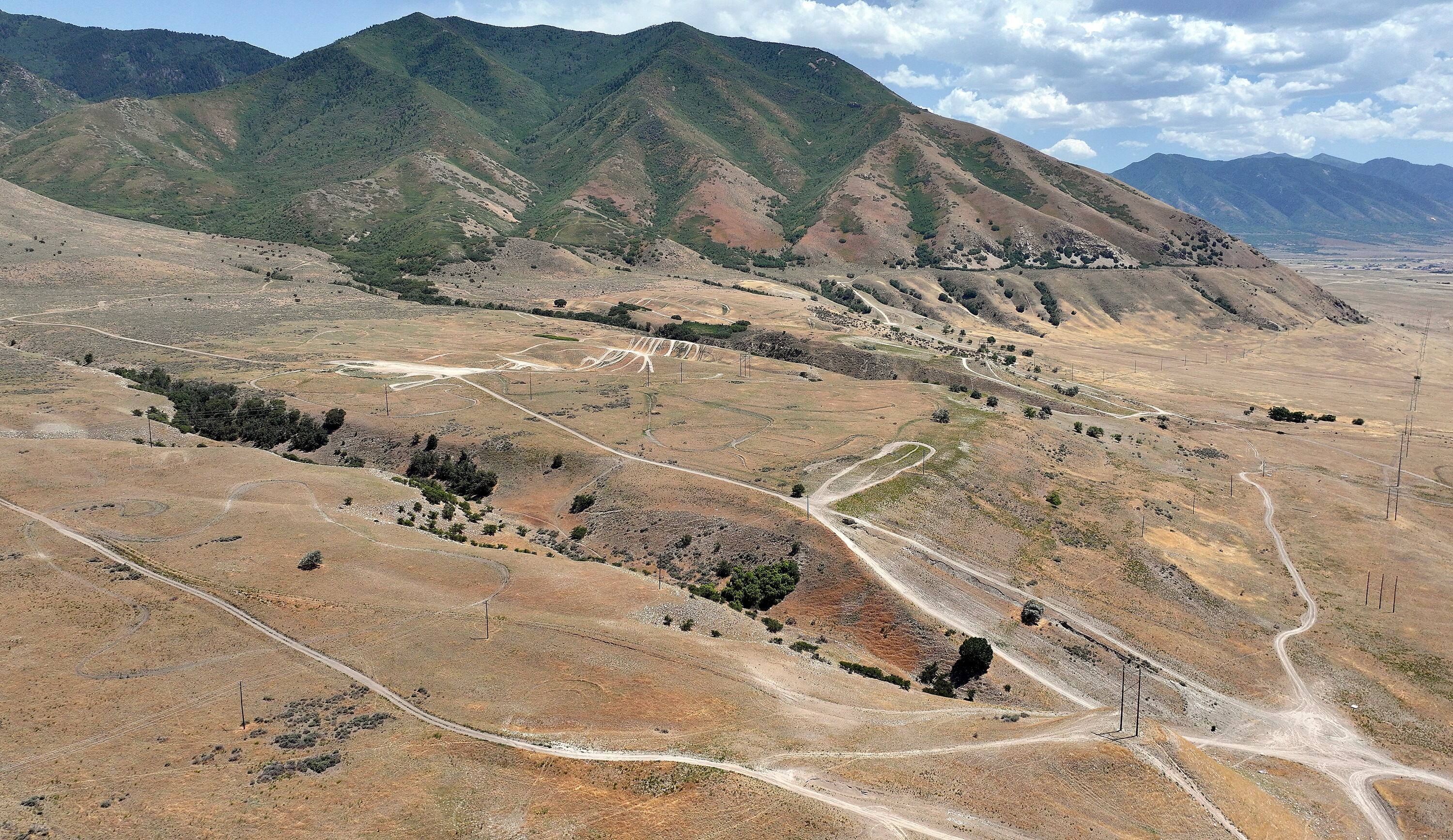 A mix of state, federal and private land in Tooele County on July 7. The SUWA's lawsuit to prevent Utah from suing to take possession of public lands was dismissed recently.