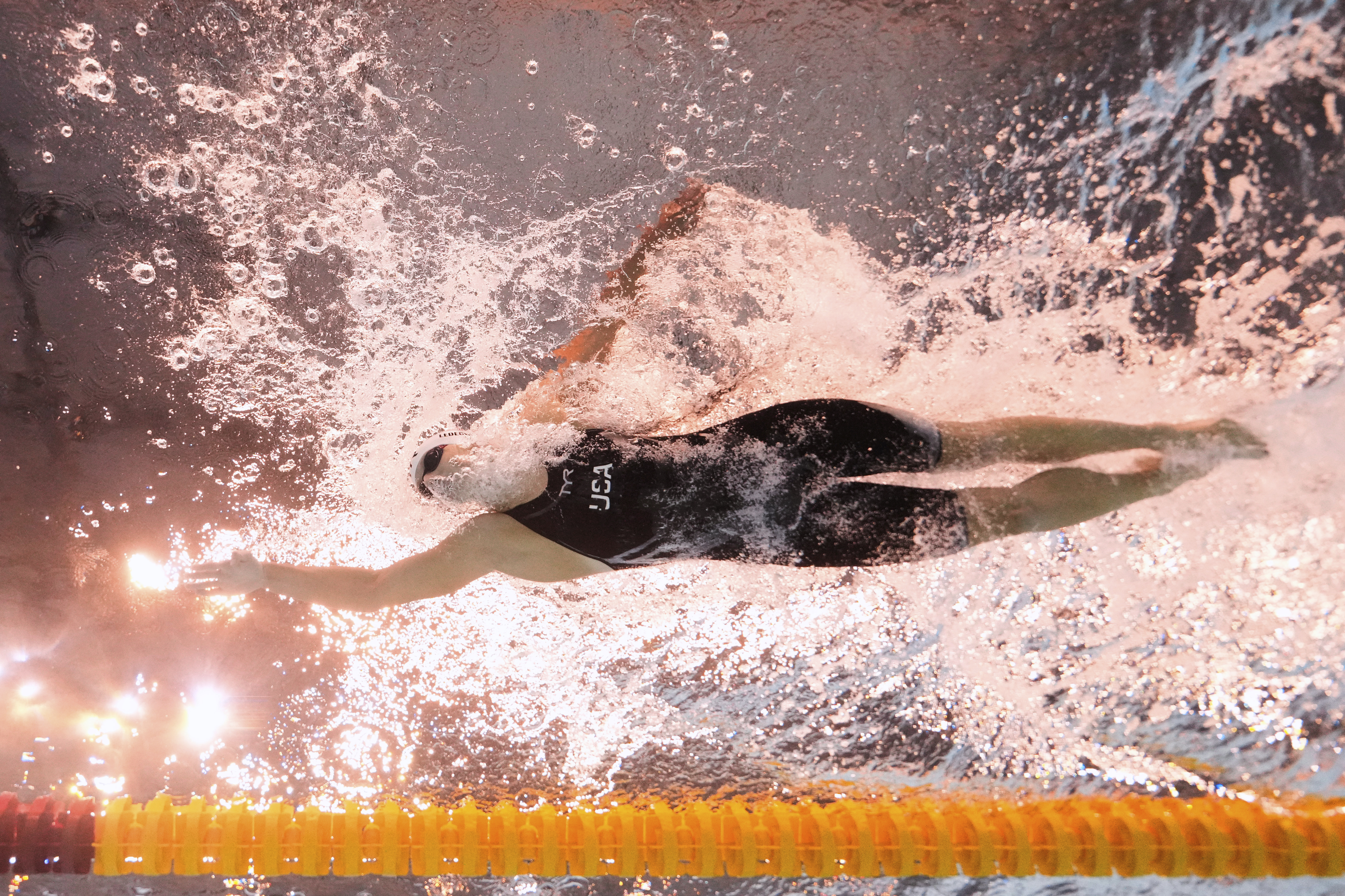 American team at world swimming battles case of 'acute gastroenteritis' that damages performance