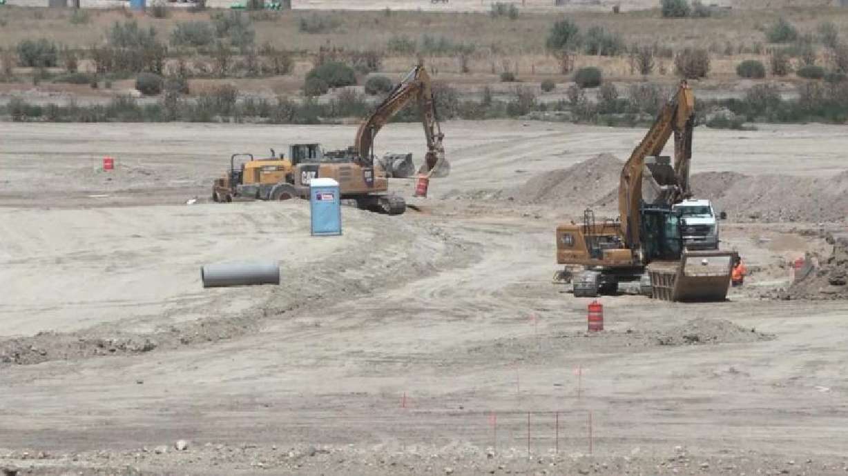 Crews are making progress on “The Point” redevelopment project, but it is hard to see because most of it is underground. Excavation teams throughout this expansive project are laying 6 miles of pipe.