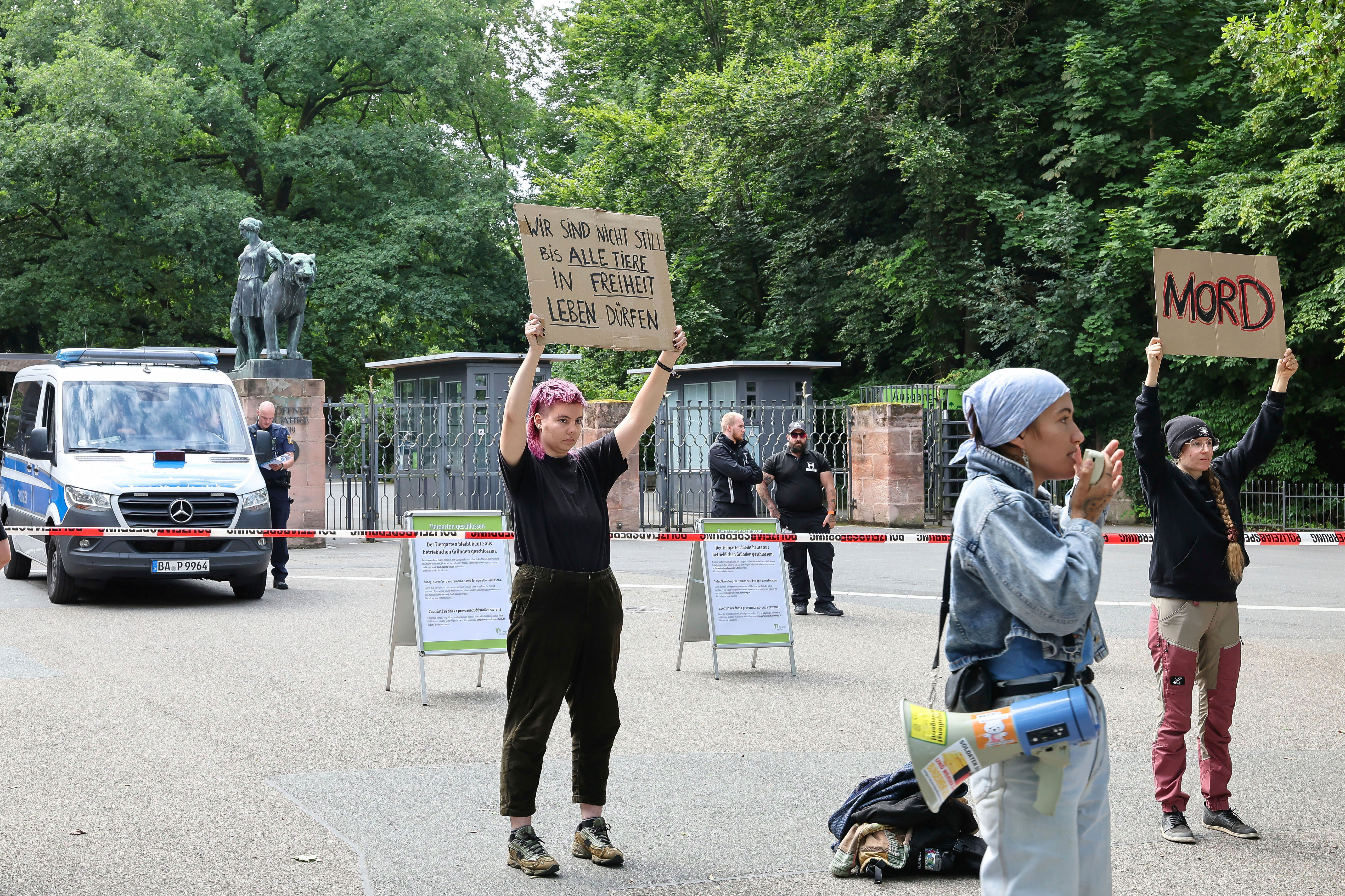 A German zoo faces a backlash after killing 12 healthy baboons