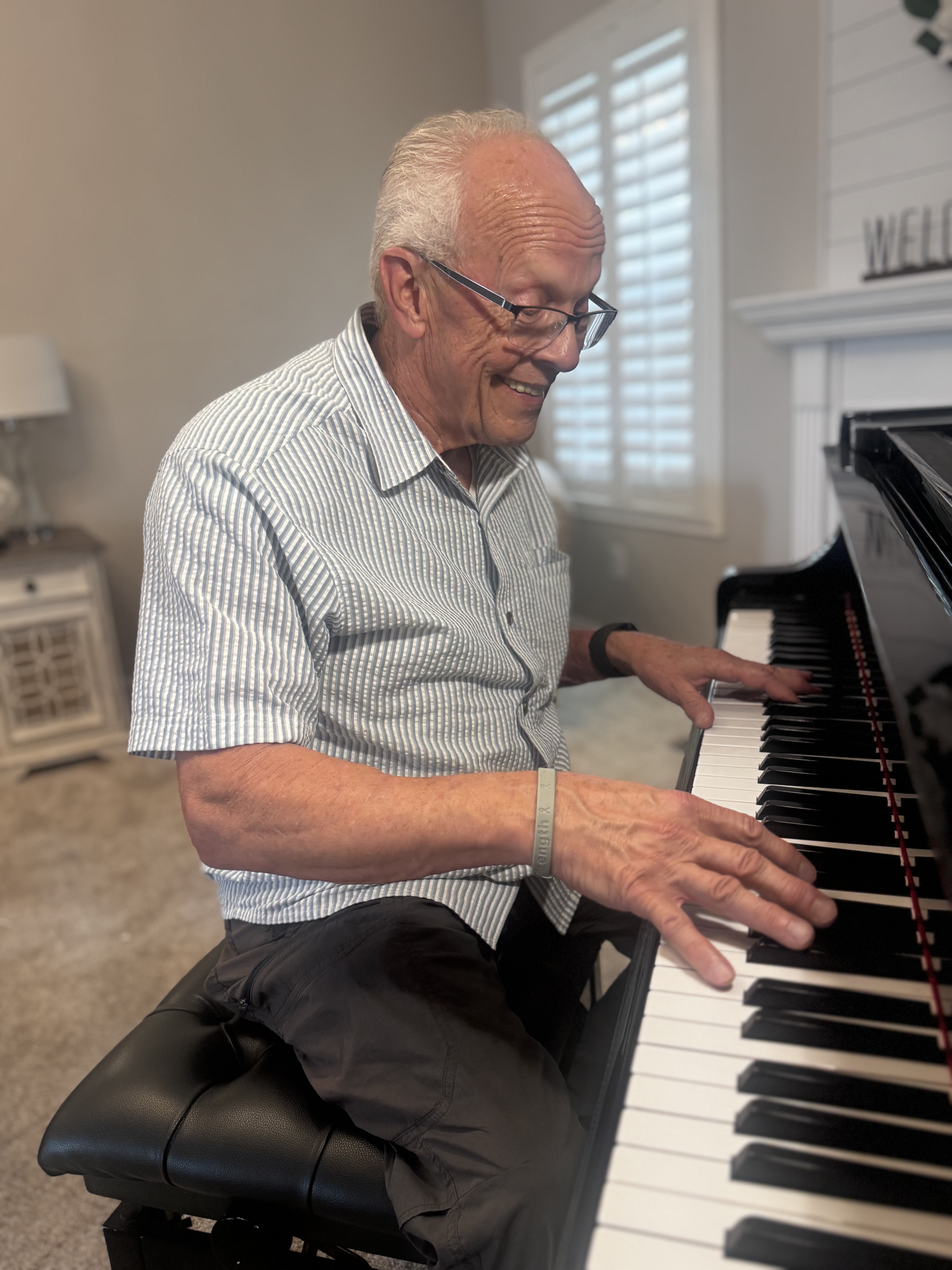 Man who 'can't read music' has been Latter-day Saint ward organist for 55 years