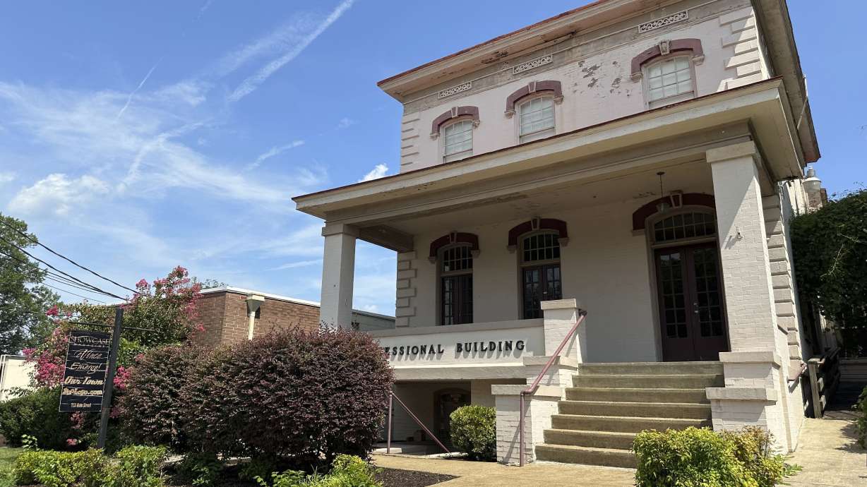 The offices of Showcase Magazine, a monthly publication based in Danville, Va., where city councilmember Lee Vogler was attacked and set on fire Wednesday. The suspect was charged with attempted murder.