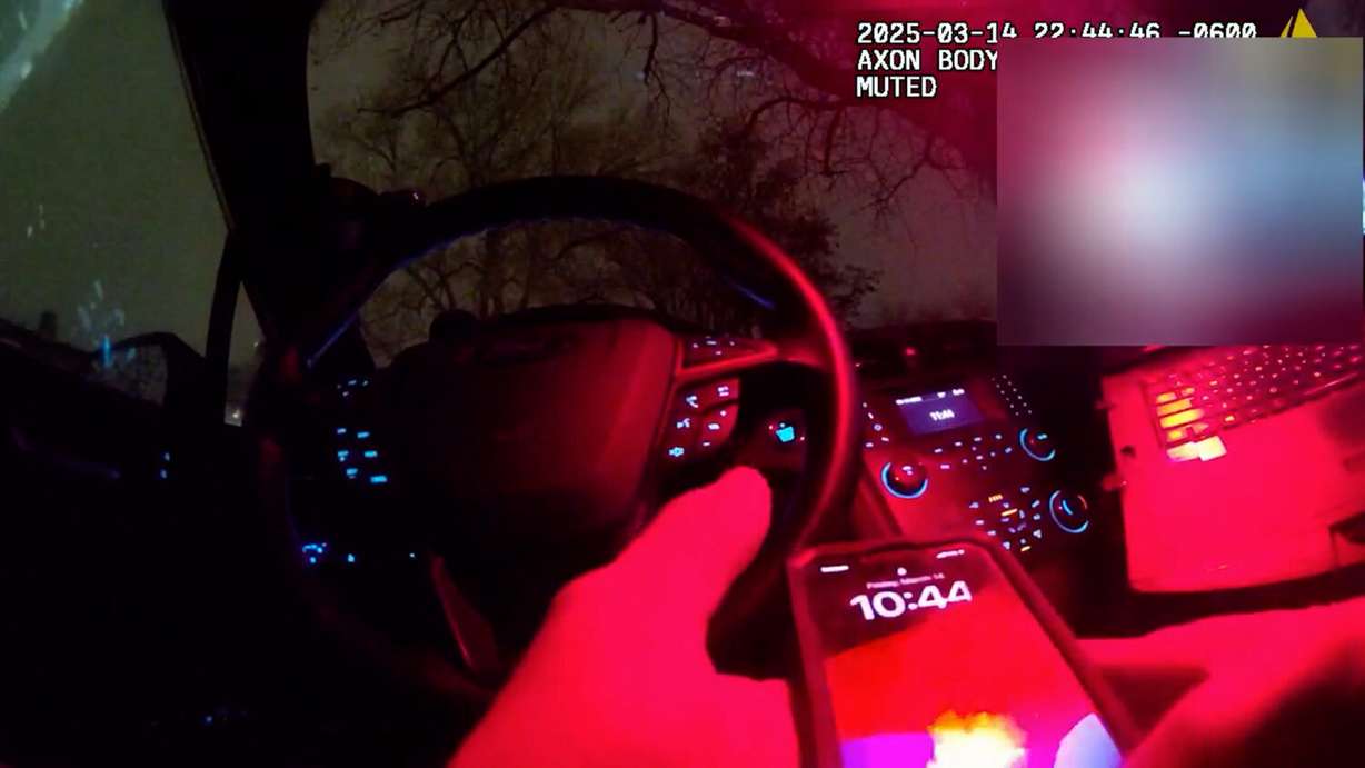 A still image from a Salt Lake City police officer’s body camera on March 14. Police sent an Amber Alert, not knowing that a mother in question had “every right to have custody of her son.”