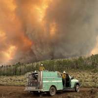 Monroe Canyon Fire destroys 12 power poles; crews 'forced to retreat' because of conditions