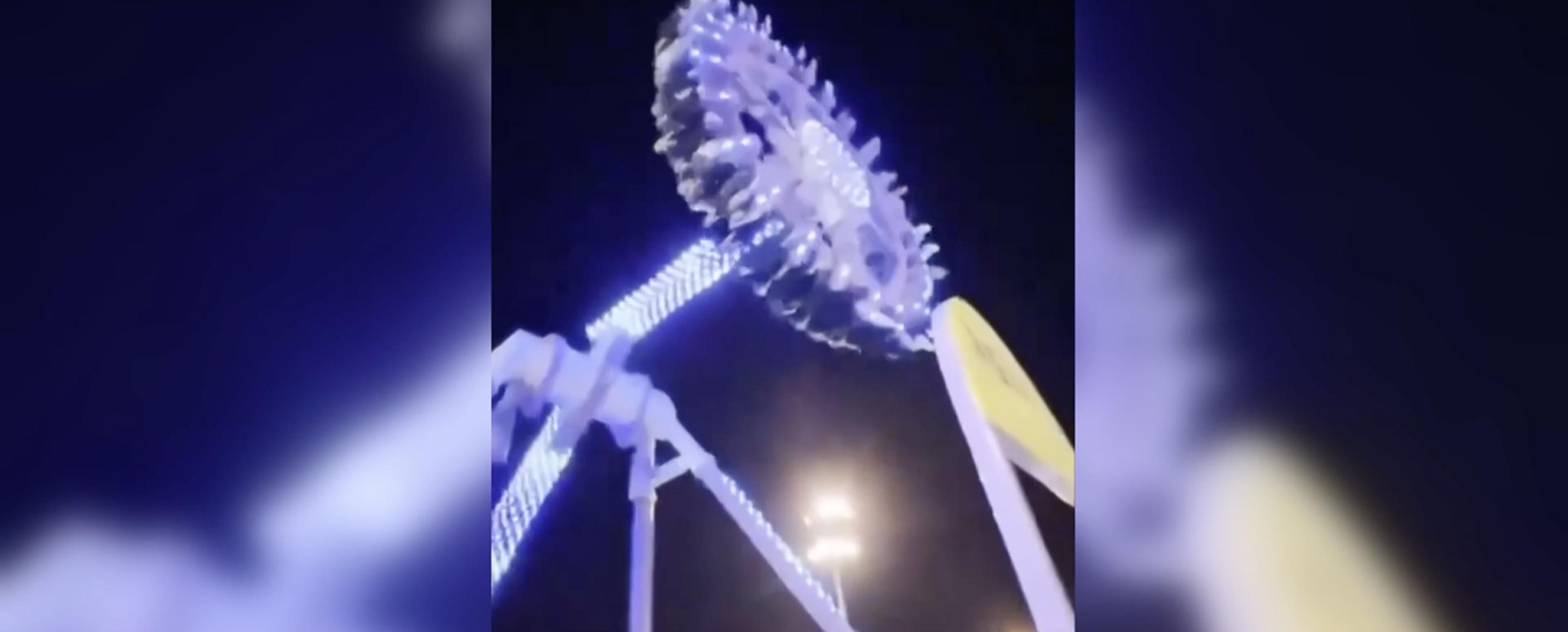 Fairground ride snaps mid-air in Saudi Arabia, injuring 23, state media reports