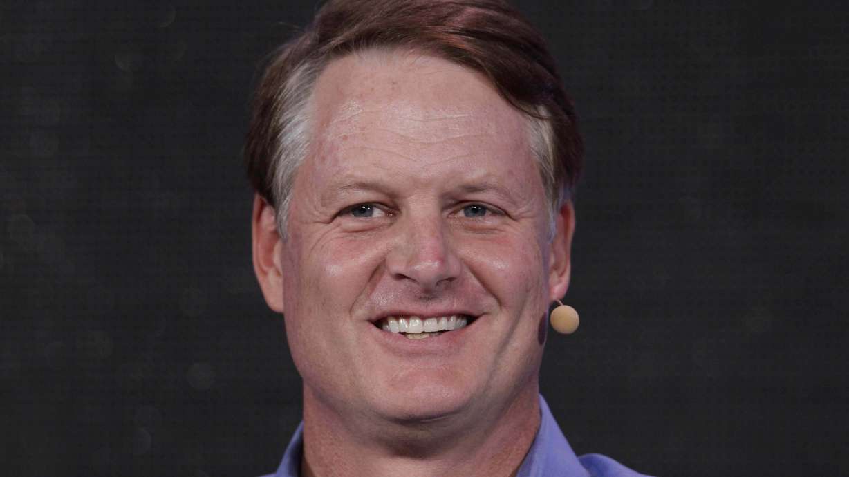 FILE -John Donahoe, President and CEO of eBay, speaks at the Web. 2.0 Conference in San Francisco, Oct. 17, 2011.