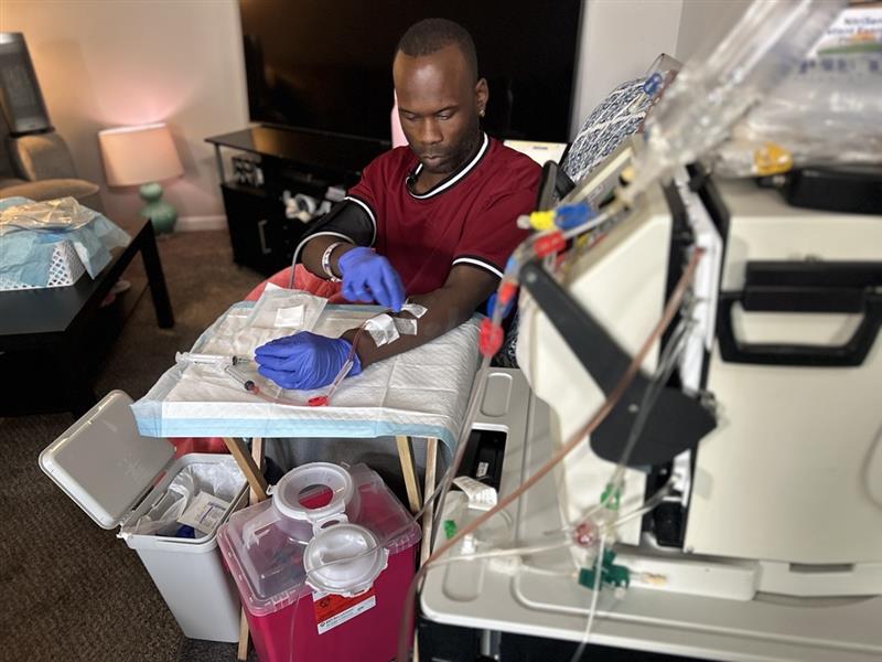 Eric Price spends his days helping others tell their stories. Now, he's sharing his own, in the hope that someone might help save his life as he battles kidney failure.