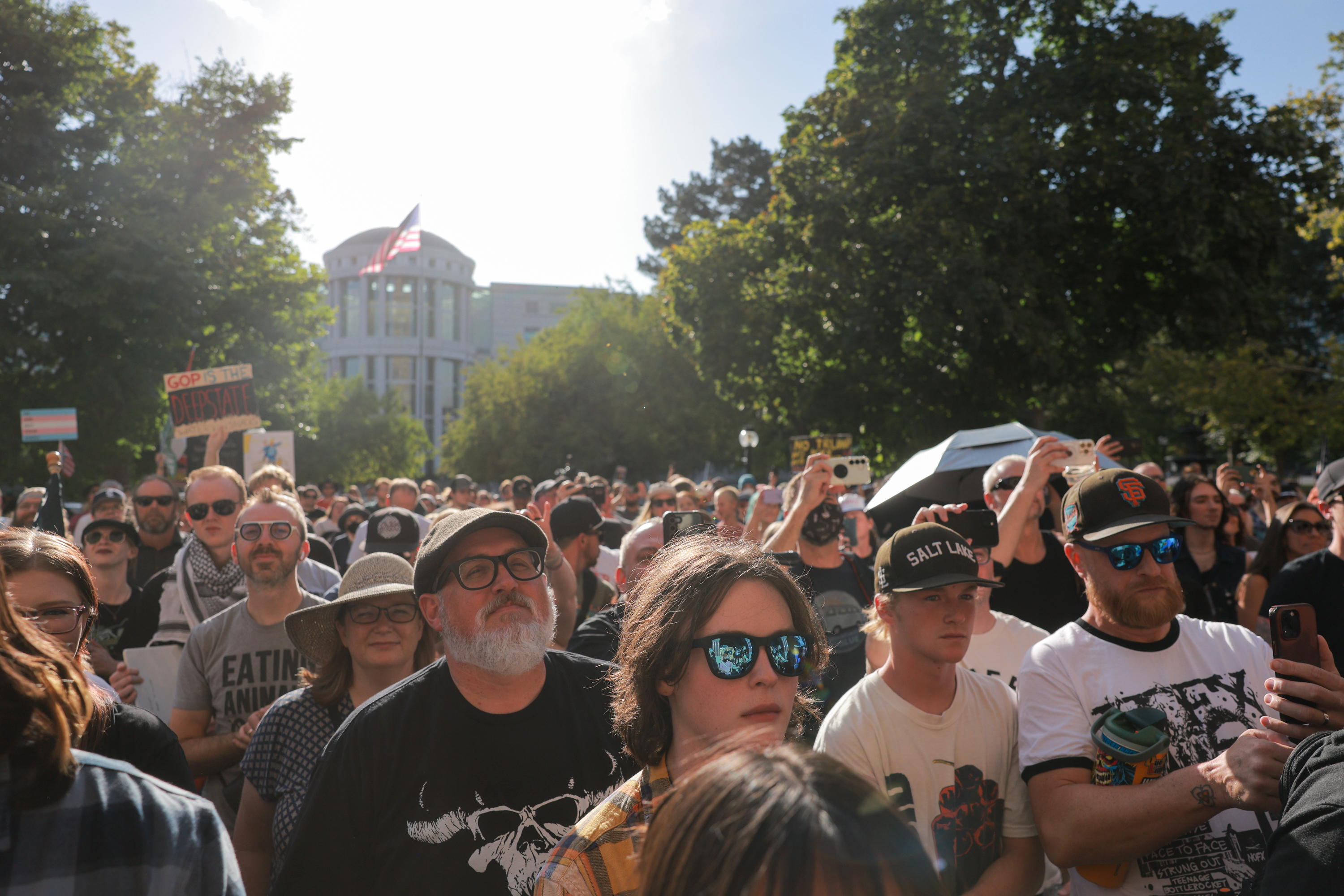 'We ... have to stand up': Utahns plead for change at downtown protest