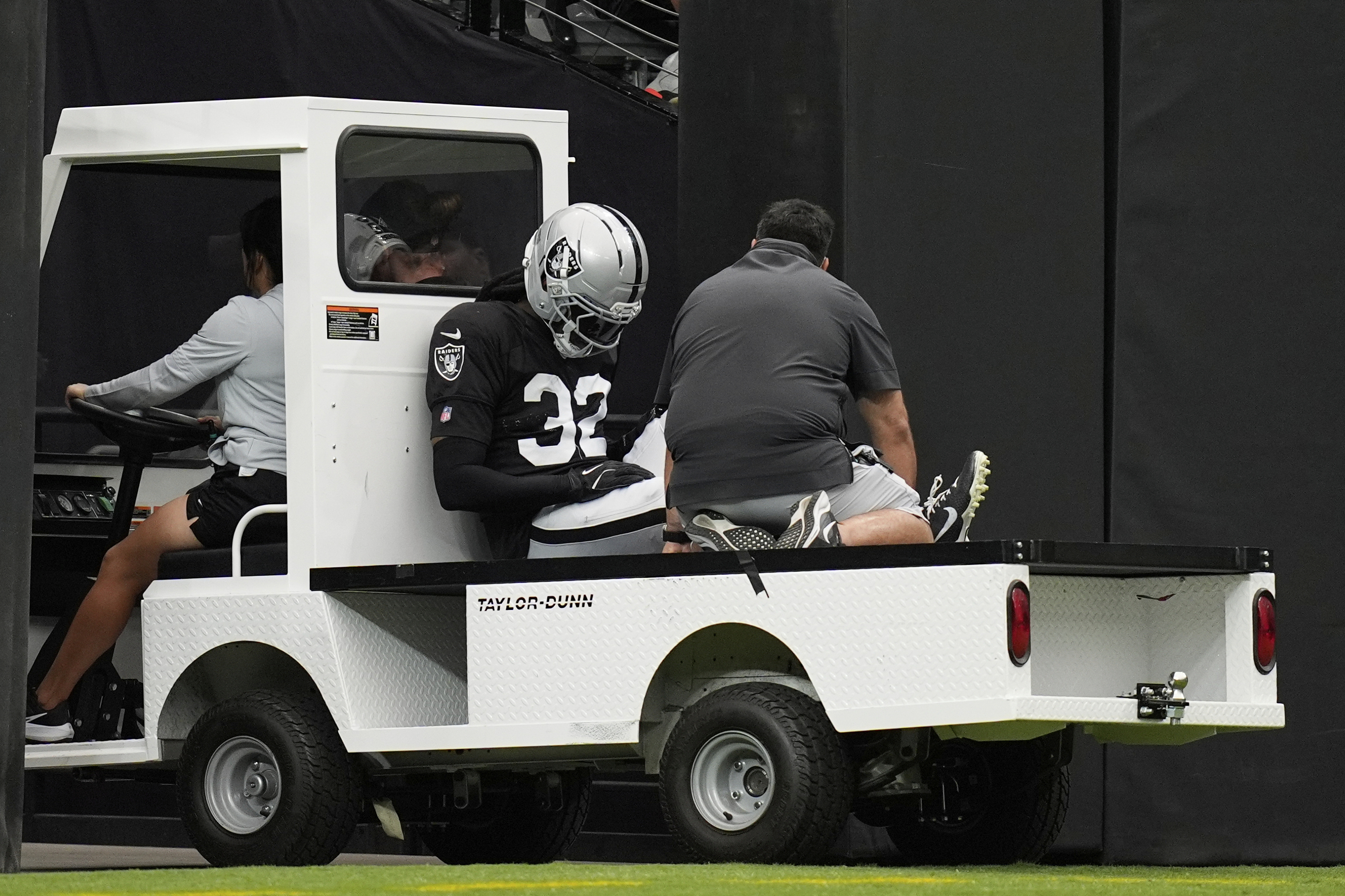 Raiders safety Lonnie Johnson Jr. suffered broken leg in mock game, AP source says