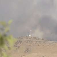 Monroe residents watch as fire burns beloved mountain