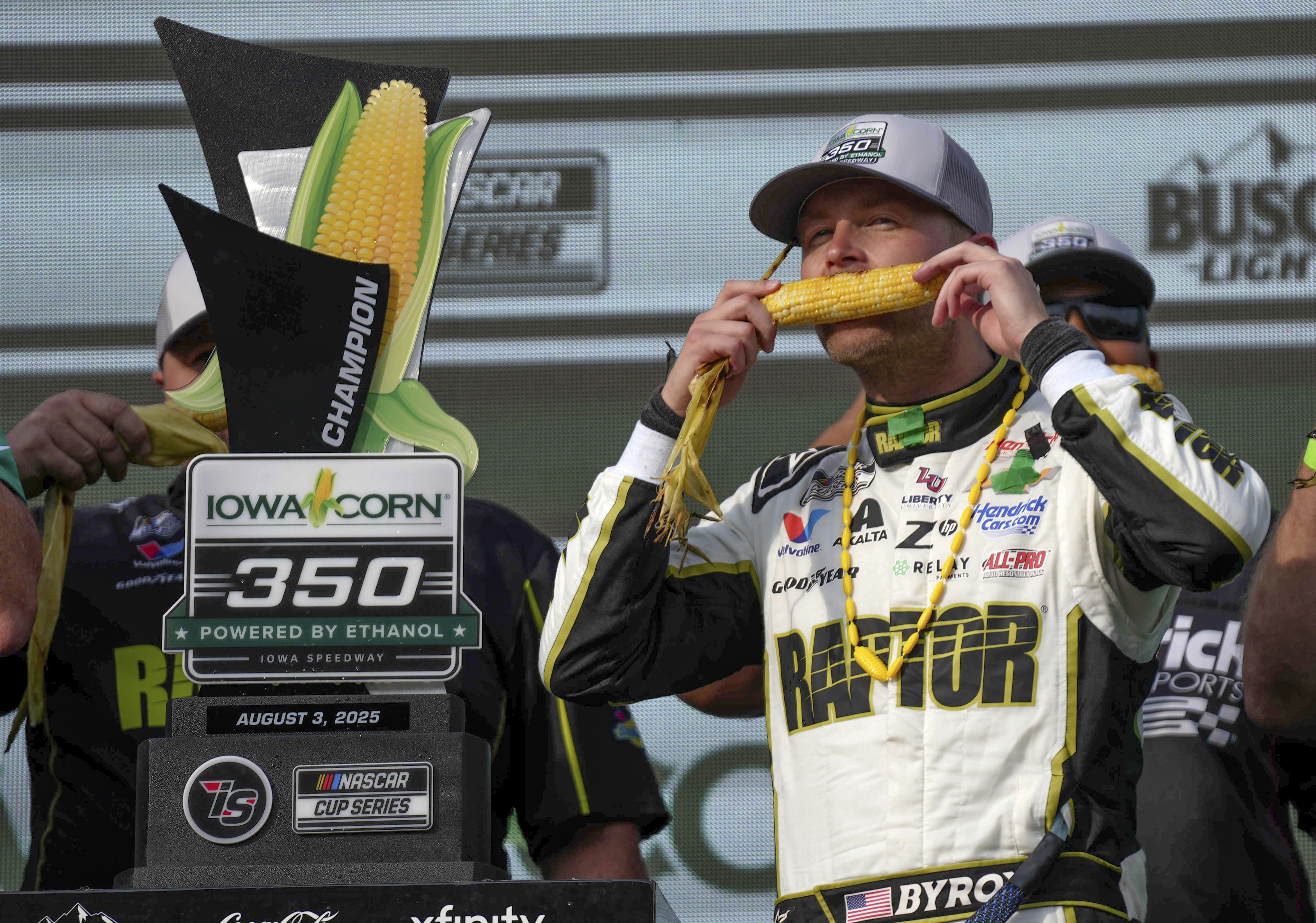 William Byron thinks Iowa win can build momentum for NASCAR's playoffs