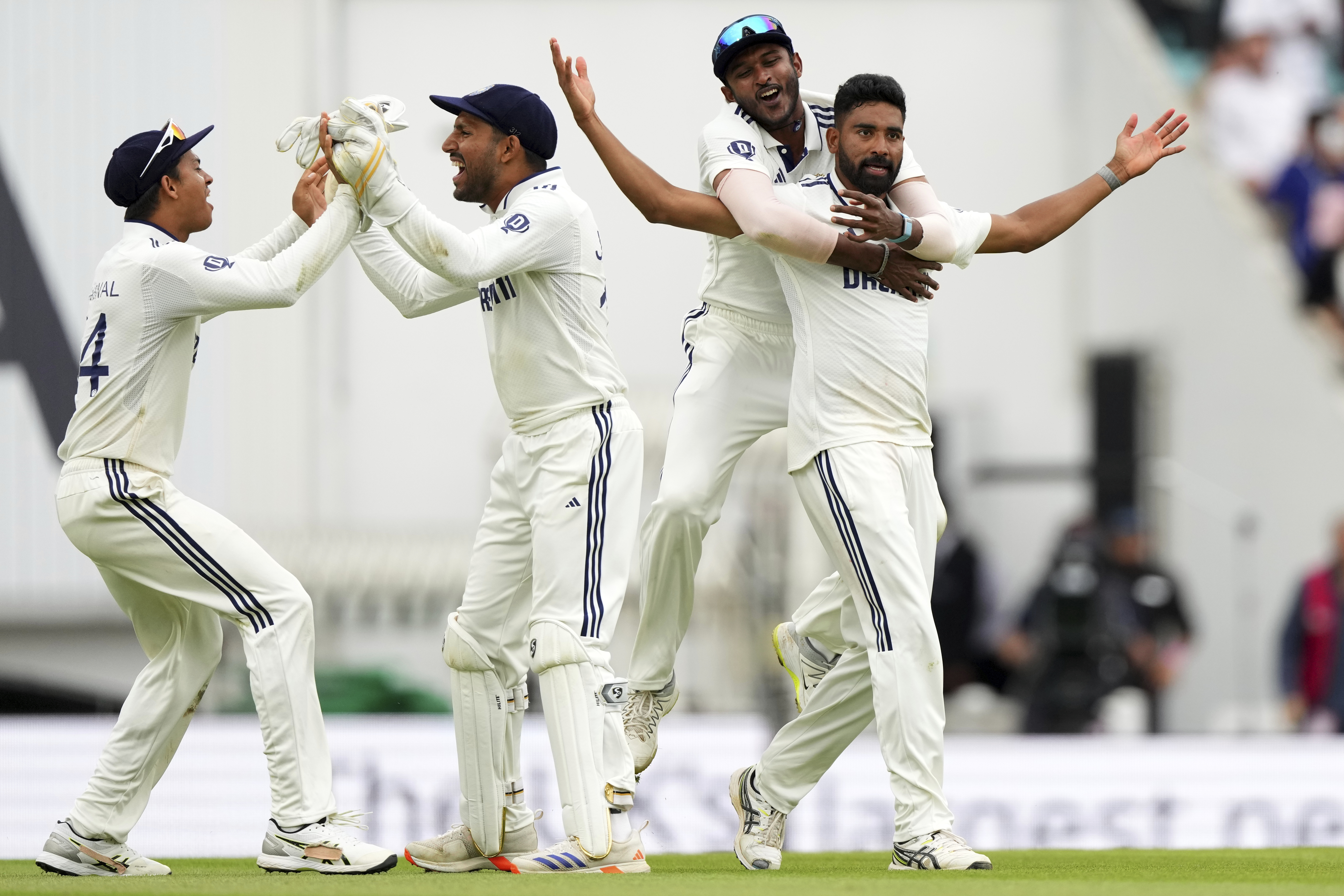 India wins test series finale by 6 runs against England in Oval classic
