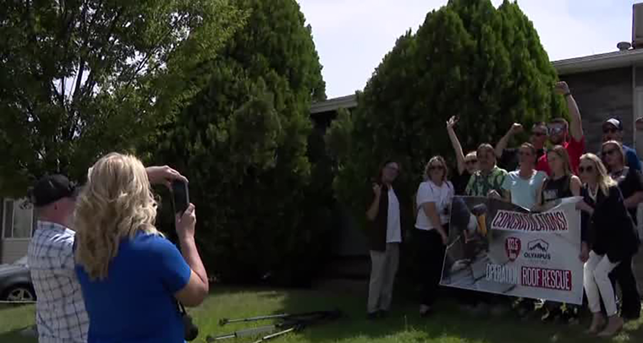Kearns family gets life-changing surprise from Operation Roof Rescue