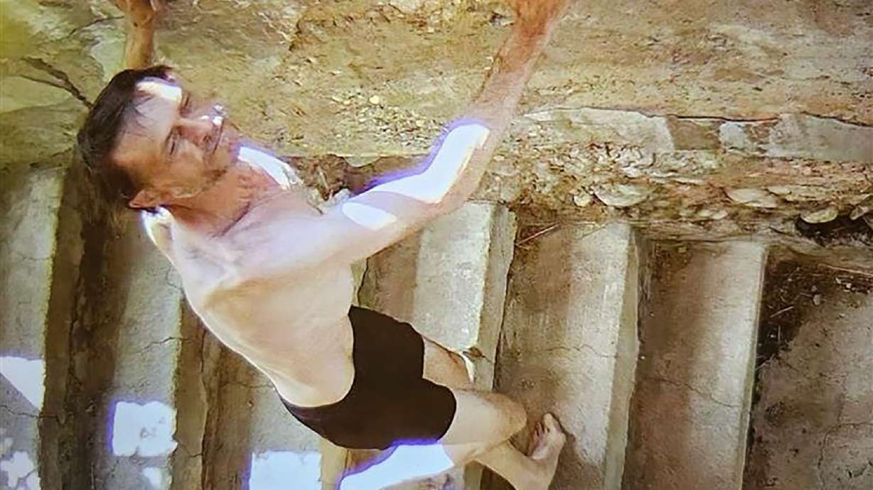 Security camera footage shows suspected gunman Michael Paul Brown fleeing the scene of a shooting that killed four people in Montana on Aug. 1 morning. Police say Brown fled in nothing but his underwear.