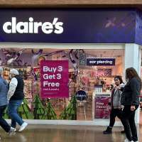 Claire's, a mall staple for tweens, files for bankruptcy — again