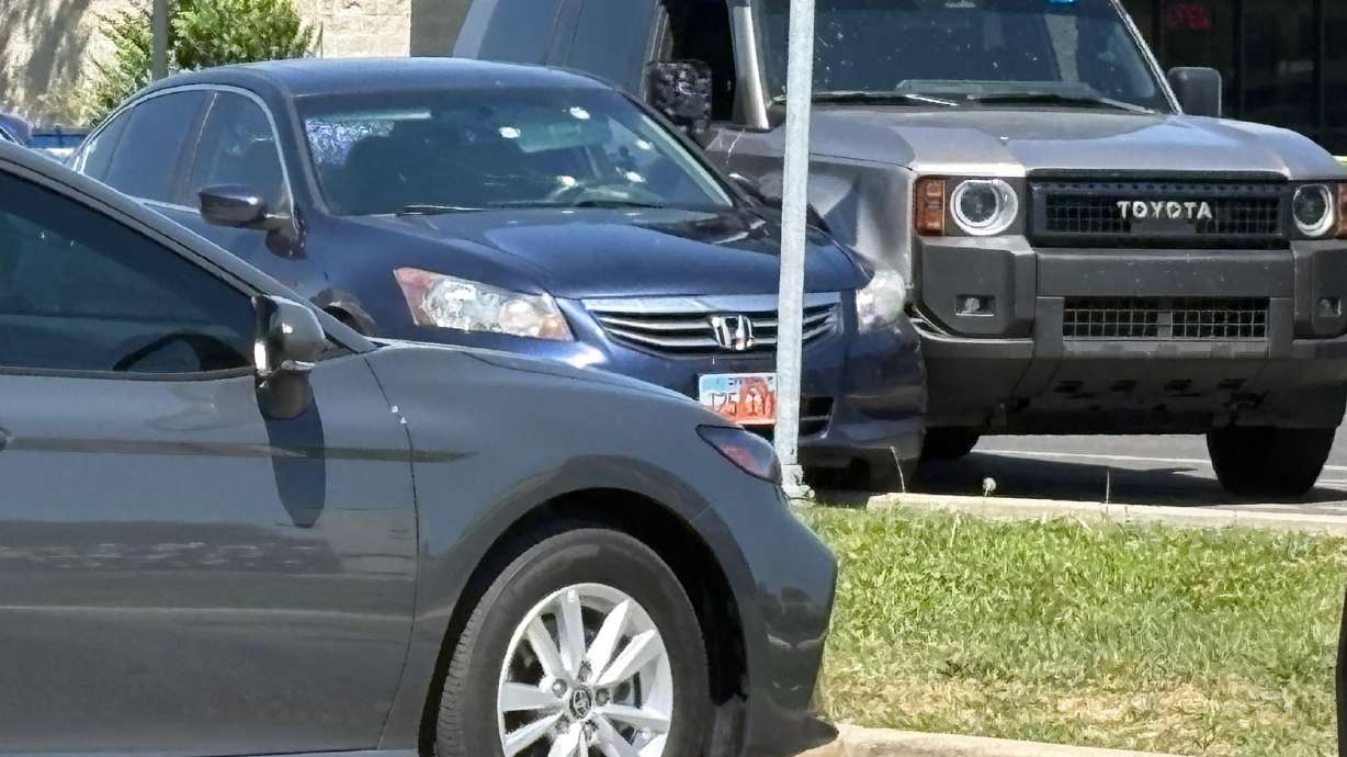 One man was injured following an apparent police shooting in West Jordan as members of the Utah County Major Crimes Task Force attempted to arrest the man on Wednesday. Five bullet holes could be seen in the windshield of the car the man was in.